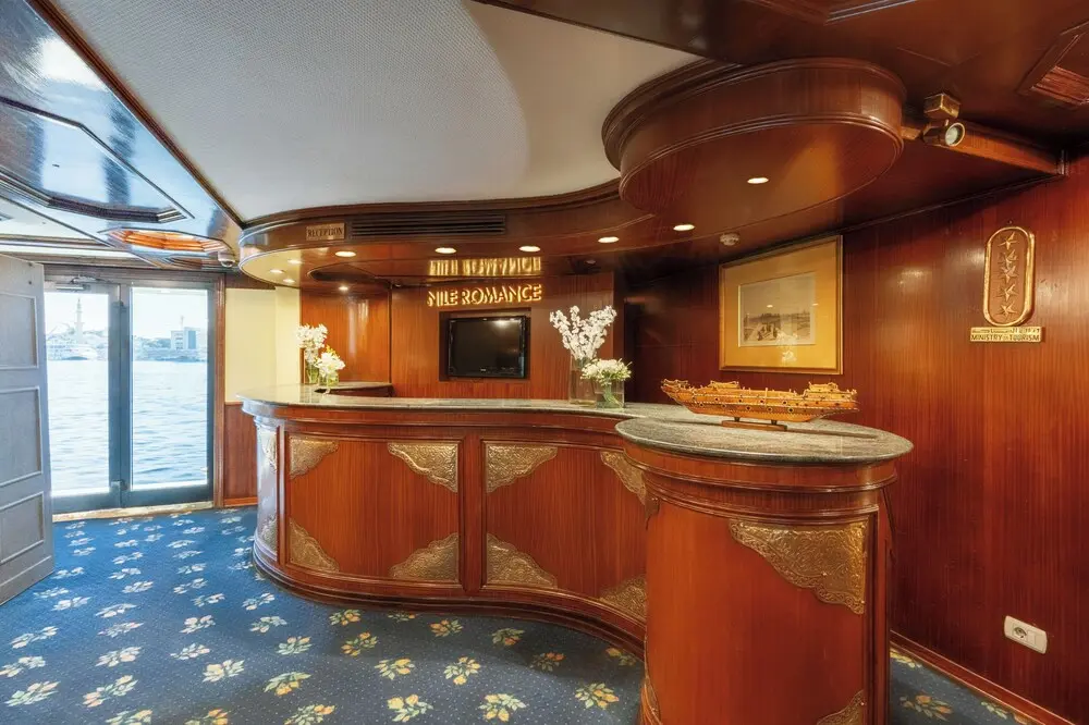 Lobby of the Orient Nile Romance Nile Cruise Nile cruise